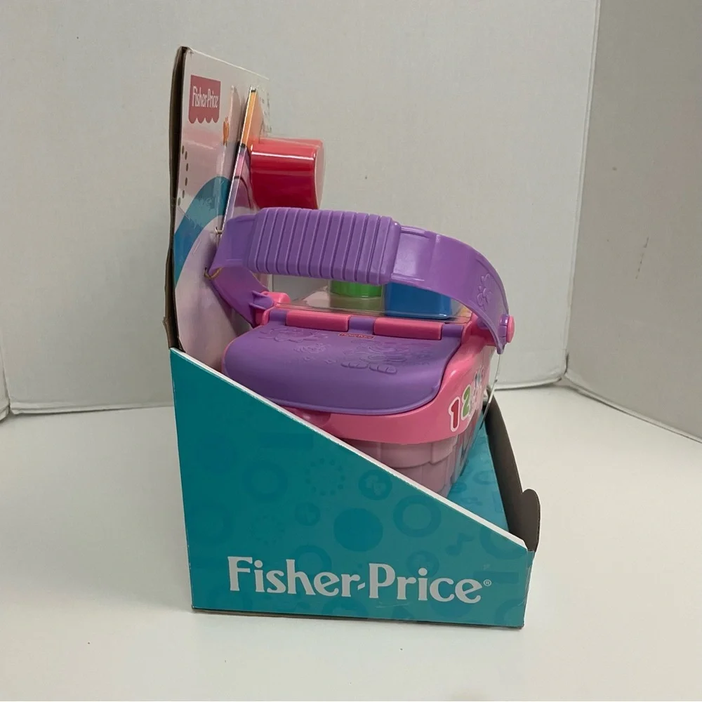 Fisher Price Laugh & Learn Picnic Basket Shapes Numbers Music Talks Words New